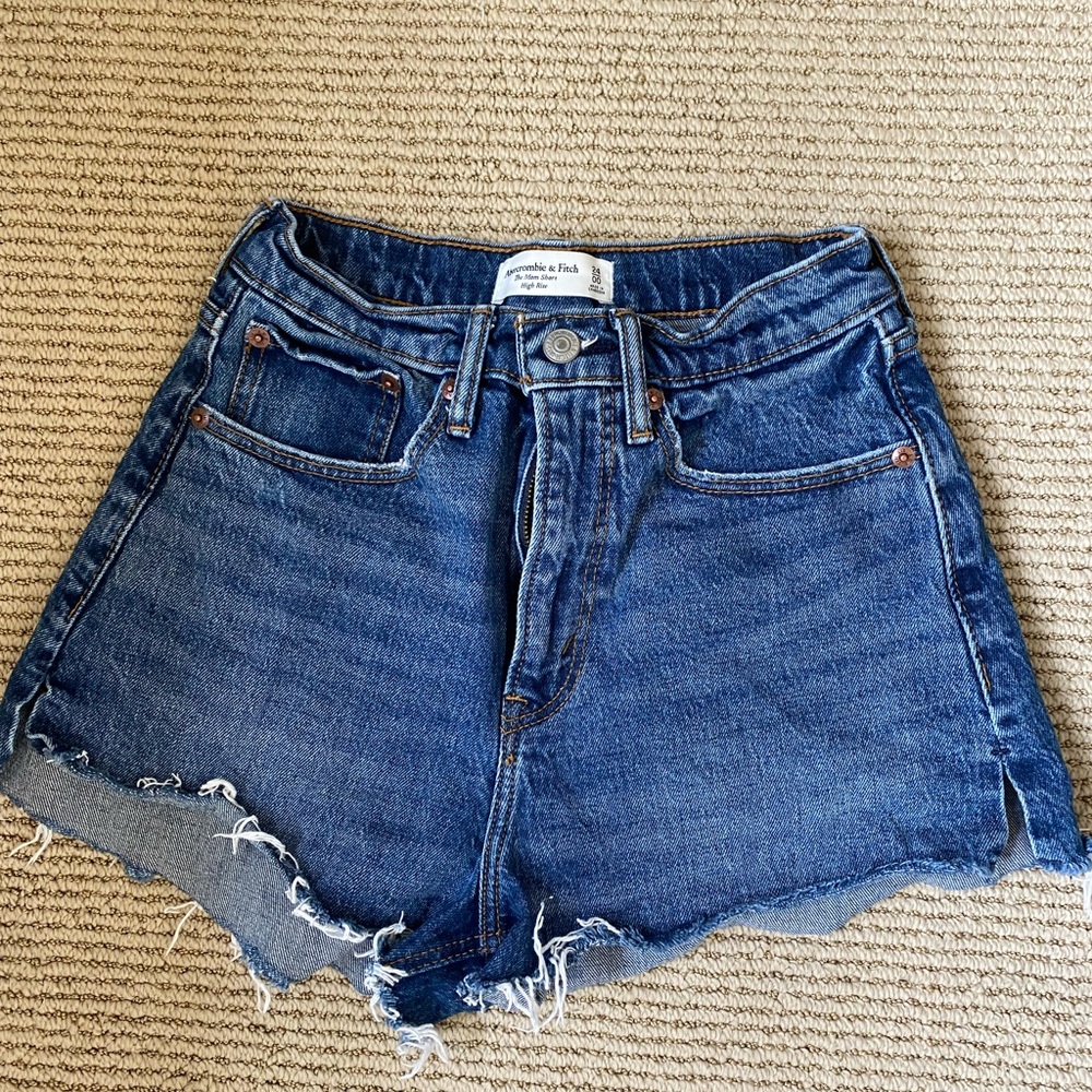 Abercrombie Dark Wash Shorts